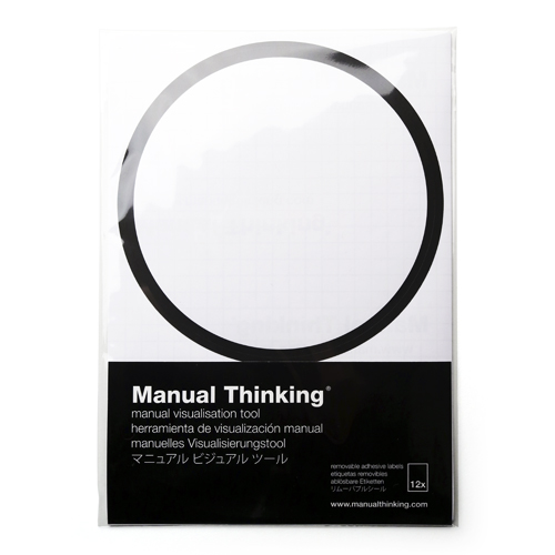 Productos Manual Thinking etiquetas removibles plantillas 12 hojas